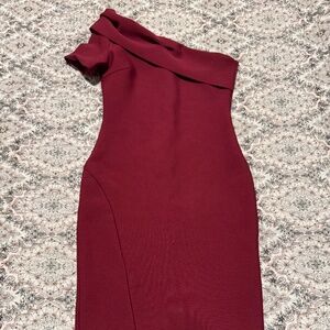 Custom Bandage One Shoulder Dress